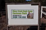 Stony Creek Bush Camp & Caravan Park - Wilmington: Entrance sign