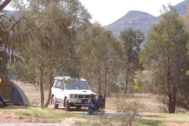 Rawnsley Park Station - Wilpena Pound: Area for tents and camping
