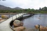 Tidal River - Wilsons Promontory National Park: bridge over Tidal river which is the start of many walking tracks most of them are low to moderate in difficulty and short in distance but can be linked up for a half day walk.
