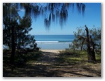 Woodgate Beach Tourist Park - Woodgate: Beautiful Woodgate Beach Across the road from he Parfk