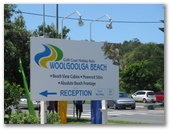 Woolgoolga Beach Caravan Park 2011 - Woolgoolga: Woolgoolga Beach Caravan Park welcome sign