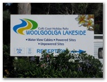 Woolgoolga Lakeside Caravan Park 2009 - Woolgoolga: Woolgoolga Lakeside Caravan Park welcome sign