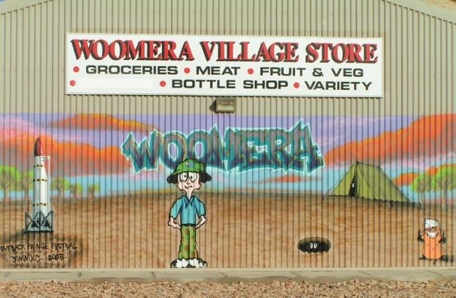 Woomera Travellers Village - Woomera: Woomera Geral Store has a good range of the usual items required when on the move plus bottle shop. The range of good is not vast but would get you out of trouble.