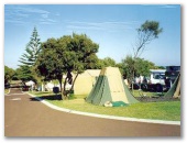 Yallingup Beach Holiday Park - Yallingup: Powered sites for caravans and tents