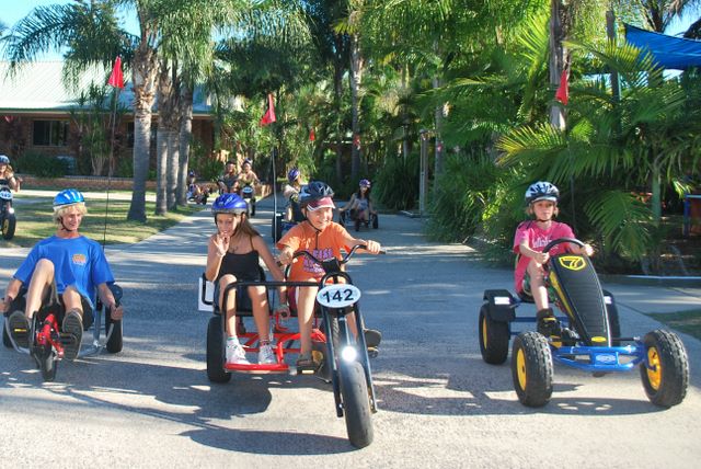 Blue Dolphin Holiday Resort - Yamba: Lots of different bikes are available