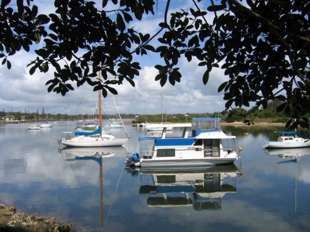 Historical Calypso Holiday Park 2005 - Yamba: Beautiful river views