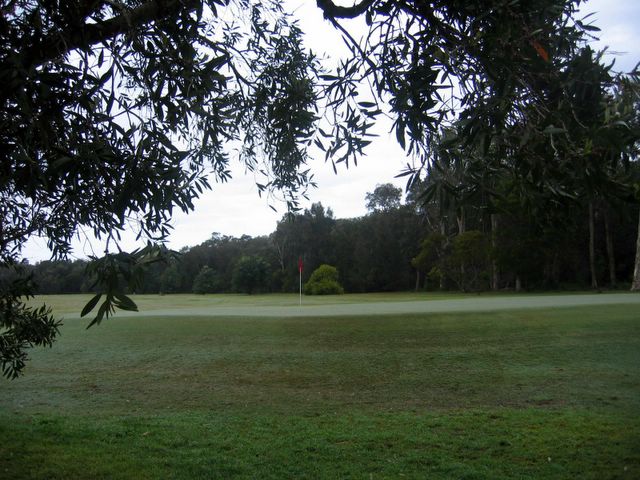 Yamba Golf Course - Yamba: 15th green.