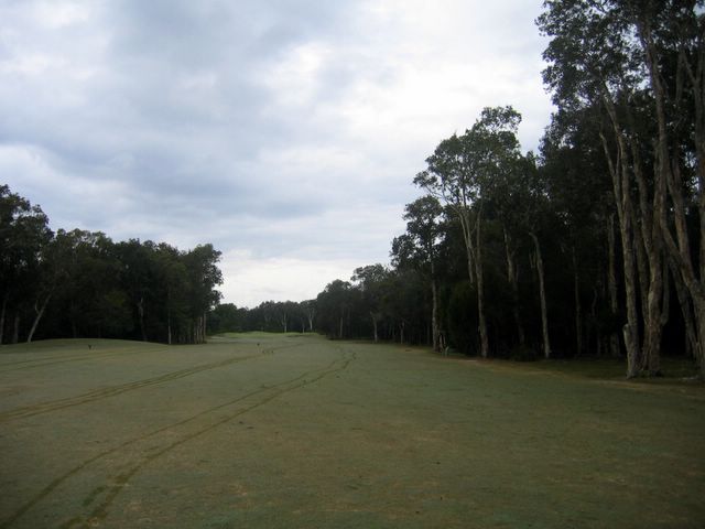 Yamba Golf Course - Yamba: Fairway view down to the 16th green.
