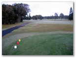 Yamba Golf Course - Yamba: Fairway view of the 10th.