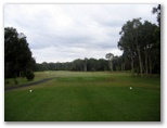 Yamba Golf Course - Yamba: View of the 17th fairway.