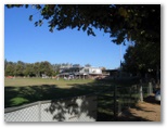 Yarrawonga Holiday Park - Yarrawonga: Community sports oval within the park