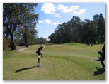 Yarrawonga & Border Golf Club - Mulwala: Fairway view Hole 5
