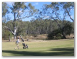 Yarrawonga & Border Golf Club - Mulwala: The 5th fairway runs along beside the Murray River