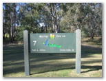 Yarrawonga & Border Golf Club - Mulwala: Yarrawonga & Border Golf Club Hole 7: Par 4, 335 metres