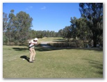 Yarrawonga & Border Golf Club - Mulwala: Fairway view Hole 7