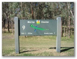 Yarrawonga & Border Golf Club - Mulwala: Yarrawonga & Border Golf Club Hole 9: Par 5, 523 metres