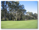 Yarrawonga & Border Golf Club - Mulwala: Green on Hole 10