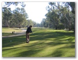 Yarrawonga & Border Golf Club - Mulwala: Fairway view Hole 11