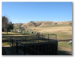 Hume Park Tourist Resort - Yass: Views of the mountains from the powered sites.