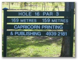 Yeppoon Golf Course - Yeppoon: Hole 16 par 3, 159 metres