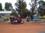 Ayers Rock Campground - Yulara: The Campground with Ammenities Block in the background.